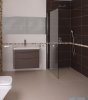 Omnires Marina Kabina prysznicowa typu walk-in 100x200 cm przejrzyste DNR10XCRTR